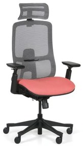 Kancelárska stolička JANE, červená