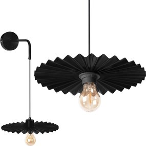 Toolight Toolight, nástenné svietidlo 30cm APP1355-1W, čierna, OSW-05665