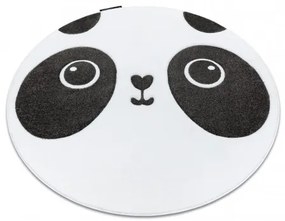 Koberec PETIT PANDA biela Veľkosť: kruh 160 cm