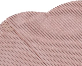 Kvetinová podložka 115x115x5cm, ružová, prémiový menčester