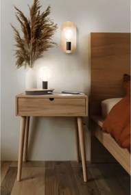 Ledvance - Nástenné svietidlo DECOR WOOD 1xE27/8W/230V