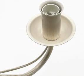 Nástenné svietidlo ANTON 1xE14/60W/230V biela patina