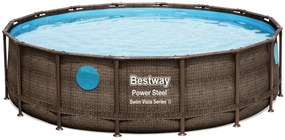 Bestway_C Záhradný bazén Bestway 56977 Power Steel 5.49m x 1.22m Pool Set 56977