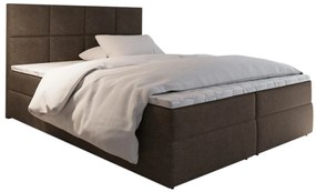 Čalúnená posteľ boxspring LENY, 180x200, sawana 25