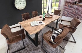 Jedálenský stôl TABLES & BENCHES CURVE RECTANGLE 140 × 80 × 77 cm rozmer stola v závislosti na zvolenom variante SIT MÖBEL