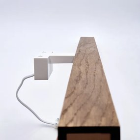 Brilagi-LED Kúpeľňové osvetlenie zrkadla WOODY MIRROR LED/15W/230V IP44 dub/biela