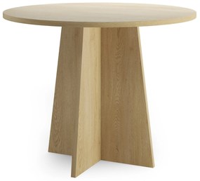 Kulatý jídelní stůl Merla 100 cm dub Cremona Torro