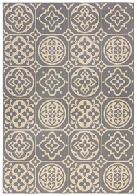 Flair Rugs koberce AKCIA: 160x230 cm Kusový koberec Florence Alfresco Tile Grey - 160x230 cm