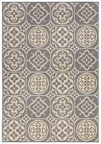 Flair Rugs koberce AKCIA: 160x230 cm Kusový koberec Florence Alfresco Tile Grey – na von aj na doma - 160x230 cm