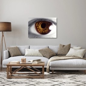 Sklenený obraz - Oko (70x50 cm)