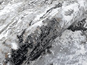 DC Koberec Exclusive kruh 100 sivá čierna Rozmer: Ø 100 cm (kruh)