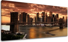 Obraz na stenu PANORÁMA MESTO ME005E13 - 70x140 cm