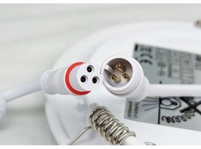 LED Podhľadové svietidlo VEGA LED/12W/230V 2900/3900/5800K 17,5x17,5 cm biela