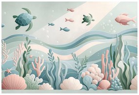 Tapeta podmorský svet s korytnačkami