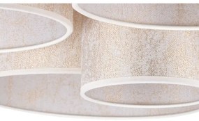 Duolla - Stropné svietidlo ROLLER PENTO 5xE27/60W/230V biela/zlatá