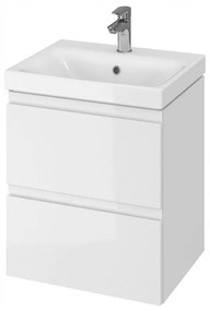 Cersanit Moduo, závesná skrinka pod umývadlo 50cm, biela, S929-012
