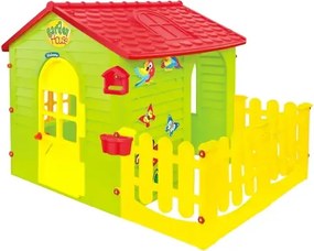 Mochtoys | Detský domček Mochtoys s plotom | 11640113
