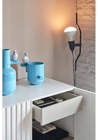 Biela komoda Teulat Doric, šírka 92 cm