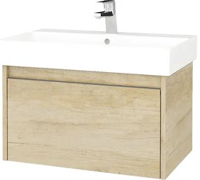 Kúpeľňová skrinka s umývadlom Dřevojas Bono 66x39 cm Nebraska umývadlo Glance 277499