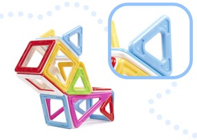 KIK MAGICAL MAGNET MINI 38ks 3+ v3 magnetických tehličiek