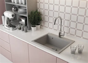 Laveo Claro, vysoká drezová batéria s filtrom na pitnú vodu, chrómová, LAV-BAKB098D