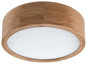 Stropné svietidlo OAK 2xE27/15W/230V IP54 dub pr. 27 cm