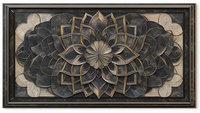 drevko |  Mandala na stenu Pokoj  435 x 80 cm