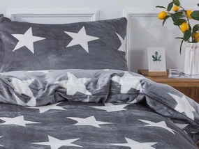 XPOSE® Francúzske mikroplyšové obliečky LÝDIE Exclusive - sivé