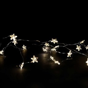 STAR LIGHTS LED Světelná reťaz drátené hviezdy s USB 50 svetiel