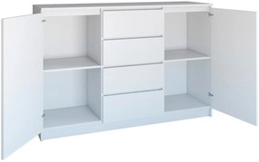 TP Living Komoda 2D4S Beree biela matná