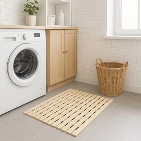 Kúpeľňová predložka svetlobéžová