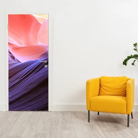 Fototapeta na dvere - Farebný piesok (95x205cm)
