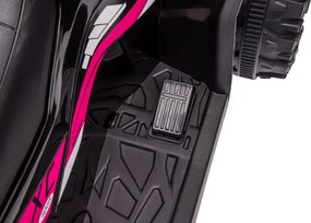 LEAN CARS HL568 Ružový dobíjací štvorkolka
