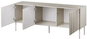 TV skrinka/stolík Mlerk 150 3D, Farby: matná béžová