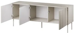 TV skrinka/stolík Mlerk 150 3D, Farby: matná béžová