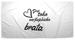 Sablio Uterák Pre toho najlepšieho brata - 30x50 cm