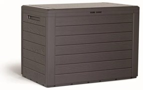 Záhradný box WOODEBOX 190 l - tmavohnedá 78 cm PRMBWL190-440U