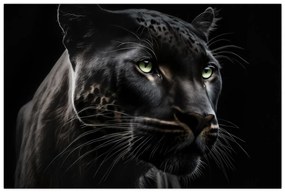 Obraz - Čierny panter (90x60 cm)