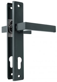 K05 kľučka na bránu antracit antracit 90mm na Vložku