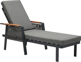 CH Luxusné záhradné hliníkové ležadlo Skopje