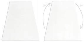 Sammer Kvalitný biely shaggy koberec v bielej farbe C317 80 x 150 cm