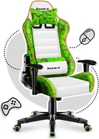 Detská herná stolička Ranger 6.0 Pixel White