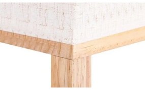 Stojacia lampa s poličkami 1xE27/60W/230V biela/hnedá