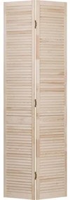 Dvere lamelové 242,2x39,4 cm borovica