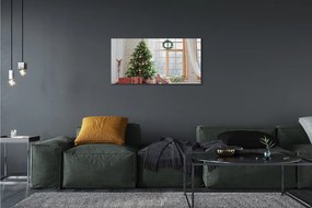 Obraz na plátne vianočné darčeky 140x70 cm