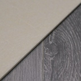 Gerflor, PVC podlaha - lino AladinTex Ultra 1442 Valencay pecan, na mieru, šíře 4m, šedá, filc, chodba / predsieň