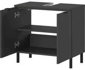 Antracitová kúpeľňová zostava Arcena – Germania