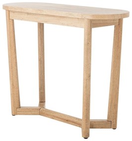 Konzolový stolík z kaučukového dreva v prírodnej farbe 35x100 cm Serrone – Bloomingville