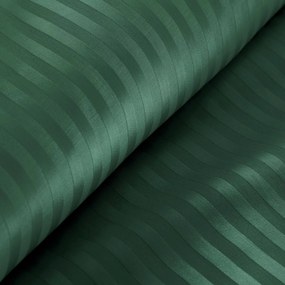 SATÉNOVÉ OBLIEČKY VERA 140X200 CM, 1 KS 70X80 CM TMAVOZELENÉ