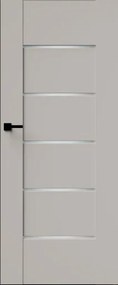 DRE Aura interiérové dvere naturel pravé 60 cm kašmír matný AURAKAS60P